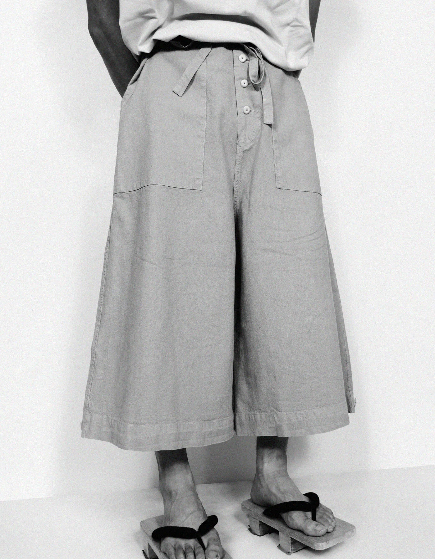 RIKU PANTS - LN - NATURAL | Prospective Flow | Japanese Fashion